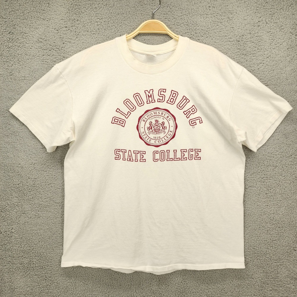 Vintage Stedman Bloomsburg State College T Shirt XL Single Stitch Made in USA